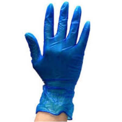 ERC Blue 4 mil NITRILE Gloves Blue XL